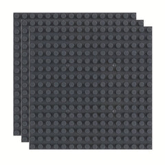 3pcs 16 16 Dots Building Baseplates for Plastic Bricks Toys