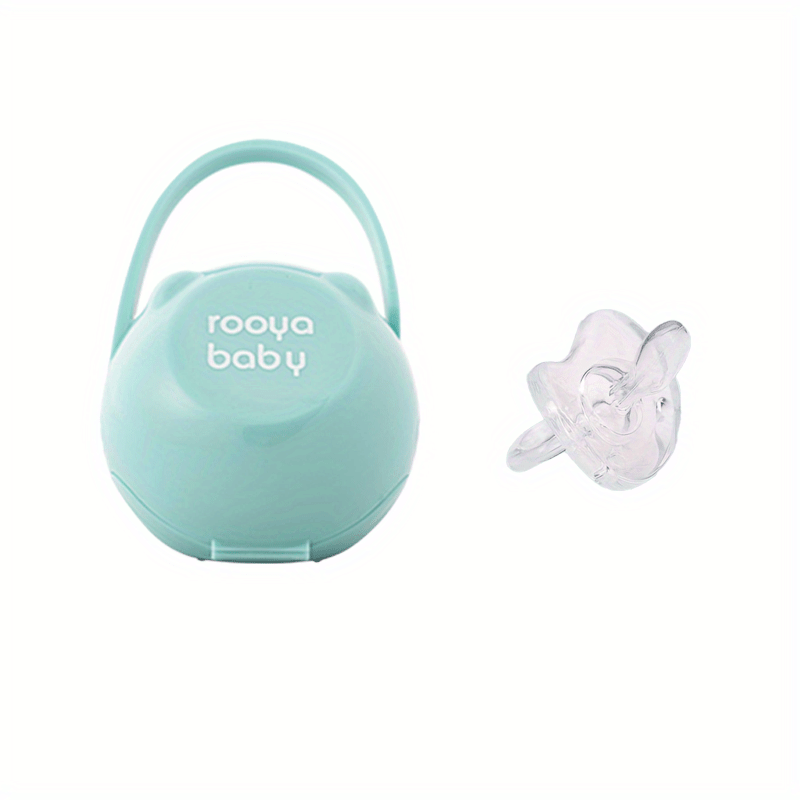 Portable Baby Pacifier Storage Box Dustproof Container