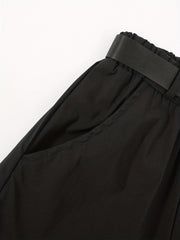 Girls Cargo Pants Casual Sweatpants With Belt Kids Spring Summer Clothes