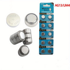 20 Pcs LR44 AG13 Eco-Friendly Button Batteries - Mercury & Lead Free