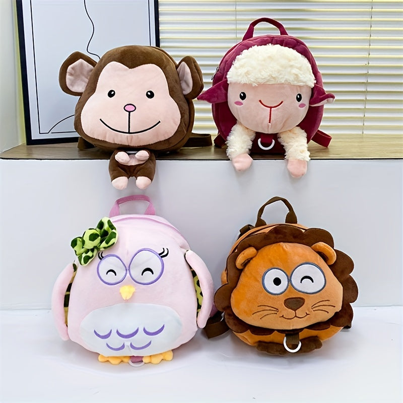 Children's Cartoon Doll Backpack Animal Casual Anti lost Backpack