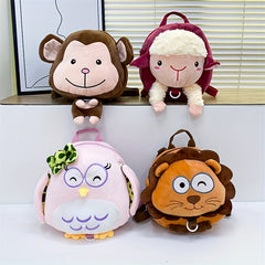 Children's Cartoon Doll Backpack Animal Casual Anti lost Backpack