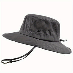 Stay and Protected Large Brim Fishing Hat for Men and Women