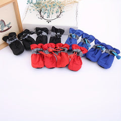 Waterproof Pet Dog Rainshoes for Small Dogs Soft Sole Feet Covers