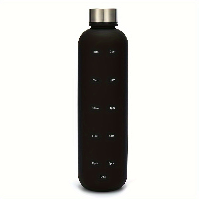 1000ml Frosted Water Bottle Gradient Leakproof Cup Outdoor Fitness Travel