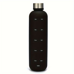 1000ml Frosted Water Bottle Gradient Leakproof Cup Outdoor Fitness Travel