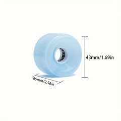 4pcs Flashing Wheels T Shaped Repair Tool Axles Set Skateboard Accessories
