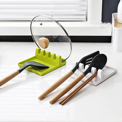 Utensil Rest for Countertop Cooking Ladle Spatula Spoon Holder