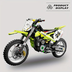 Motorcycle Series Building Blocks Cross Bricks High-tech Toys For Kids
