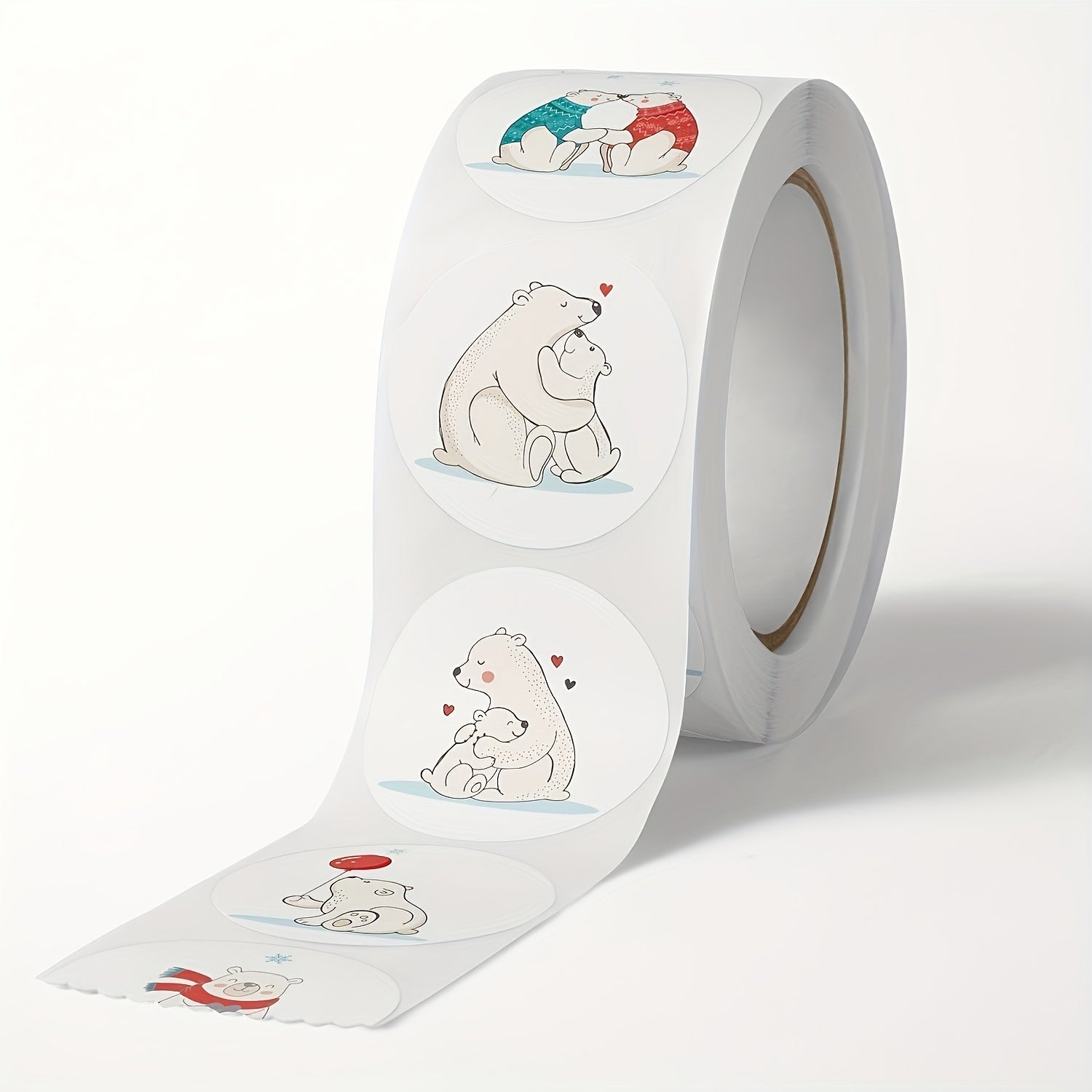 500pcs Cartoon Animal Stickers Box Seal Sticker