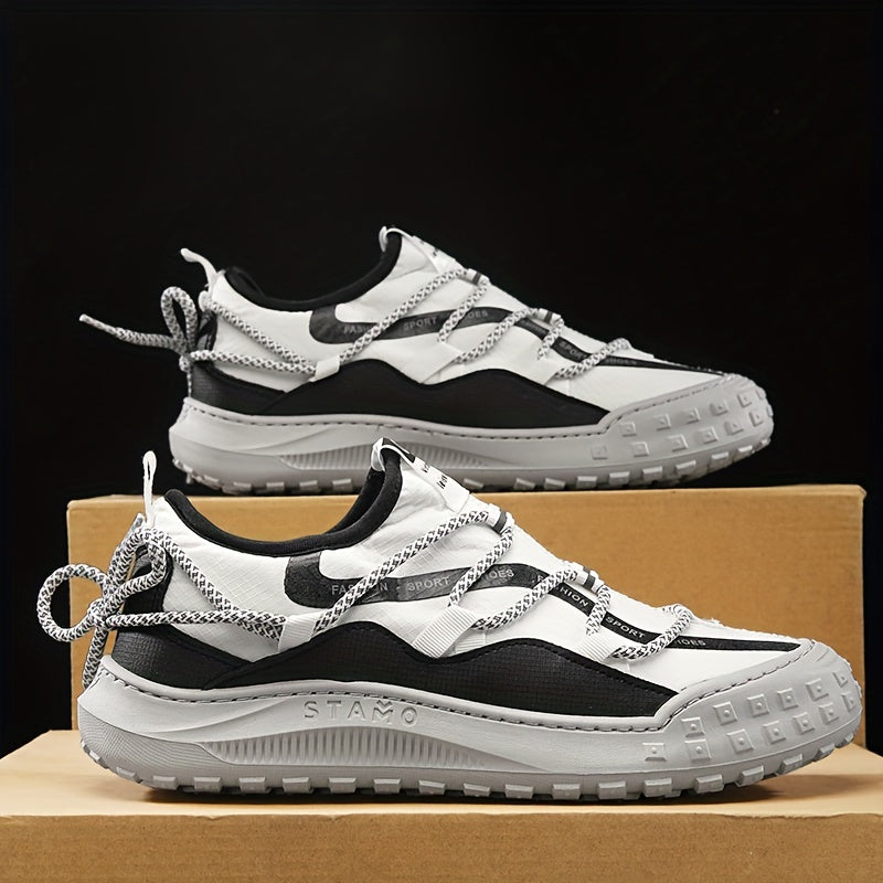 Men's Slip on Sneakers Breathable Athletic Shoes