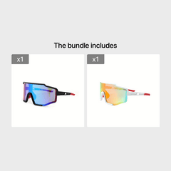 Men's Gradient Goggles Sports Sunglasses Mixed Eyewear