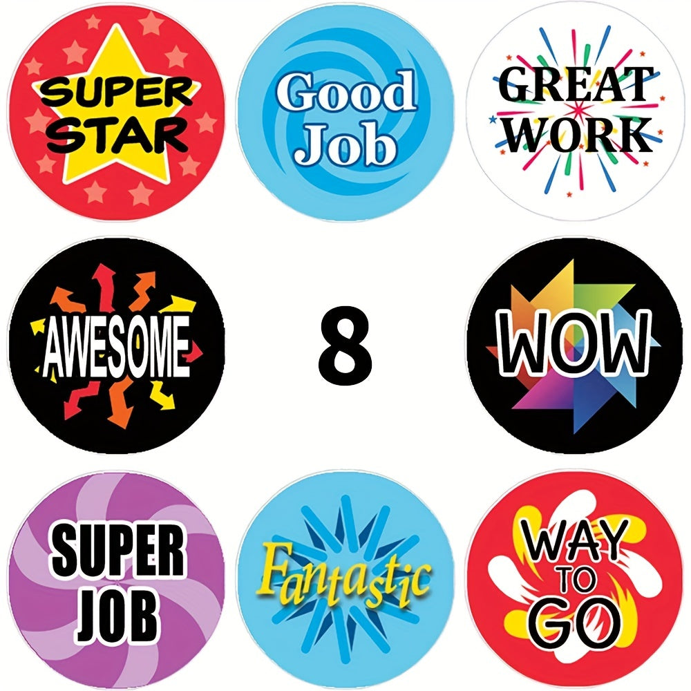 500pcs Cartoon Reward Sticker for Students Teachers Classroom Kids Toy Sticker