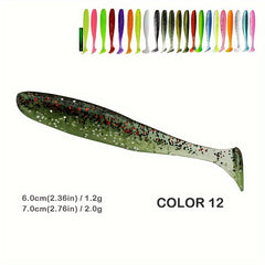 Soft Fishing Lures - Paddle Tail Swimbaits - Bass Fishing Bait