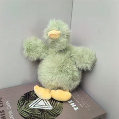 Set of 2 Cute Doodle Duck Plush Toys for Home Decor