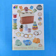 5in1 Stacked Toys Set for Babies - Shape Sorters Baby Toys