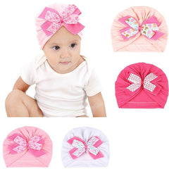 Kids Double Layer Bow Christmas Hat