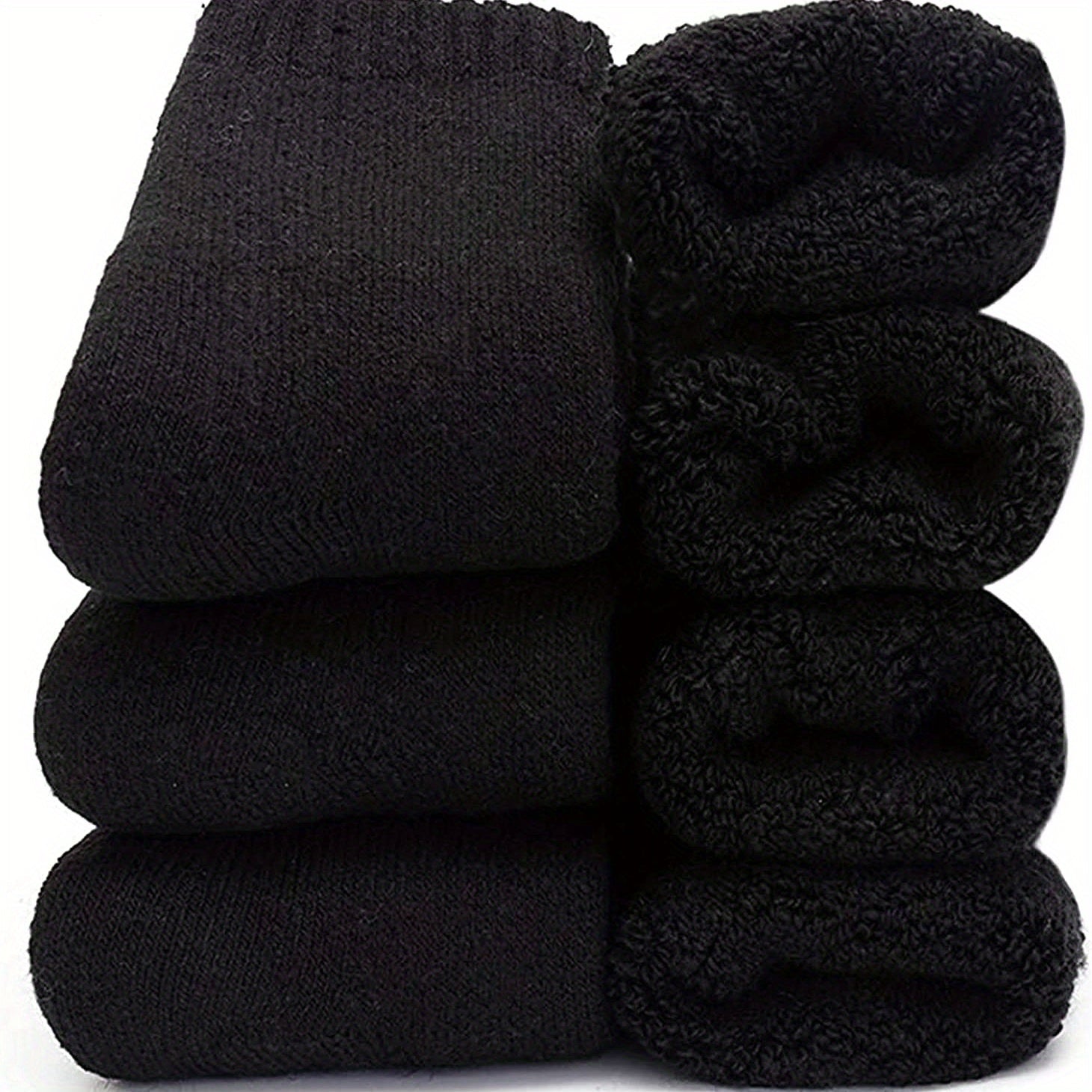 3 Pairs Warm Mid Tube Socks Women's Stockings