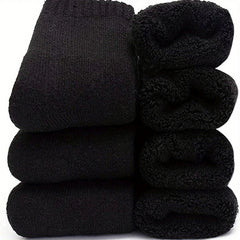 3 Pairs Warm Mid Tube Socks Women's Stockings