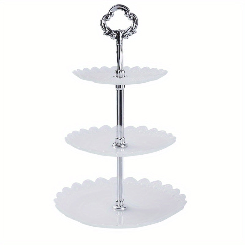 3-Layer Cake Stand Wedding Party Display Tray
