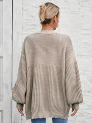 Casual Open Front Cardigan for Women