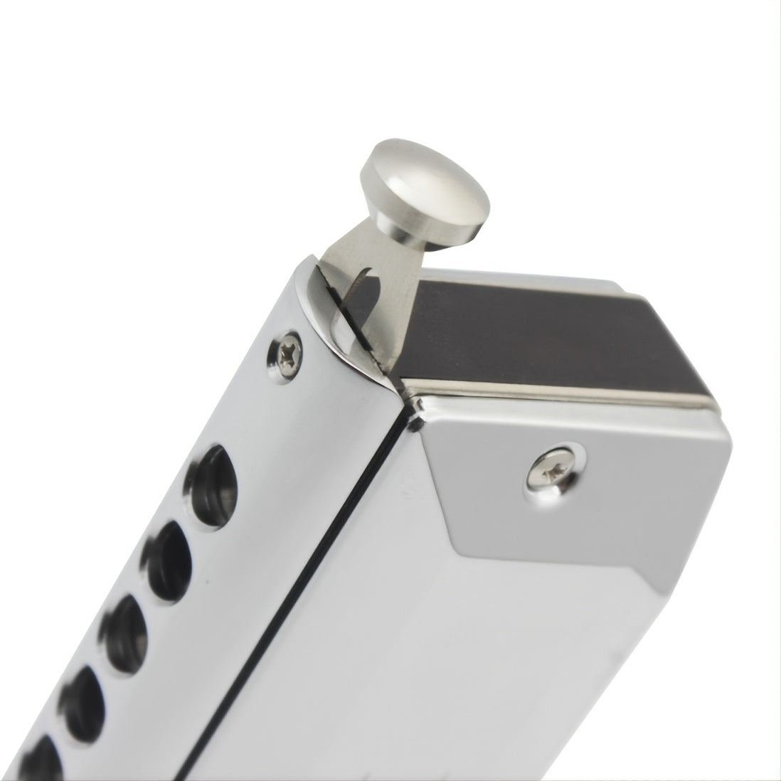 48 Tone Silver Harmonica Professional Woodwind Instrument for Music