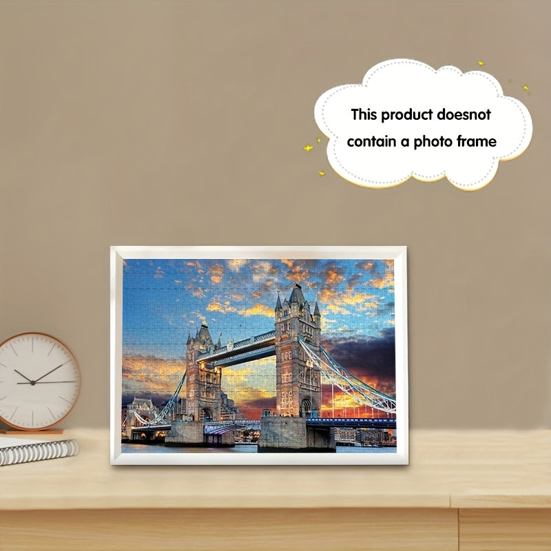 Tower Bridge London Sunset Jigsaw Puzzle 1000pcs