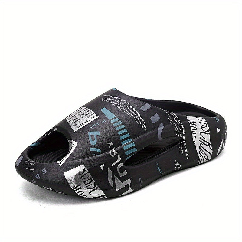 Men's Lightweight Comfy Slides Slippers Non Slip Soft Shoes