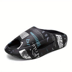 Men's Lightweight Comfy Slides Slippers Non Slip Soft Shoes
