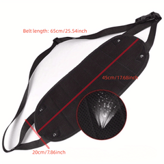 Portable Airplane Footrest - Travel Hammock for Office & Home