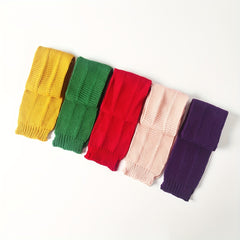 Kids Knitted Scarf Baby Neck Wrap Boys Girls
