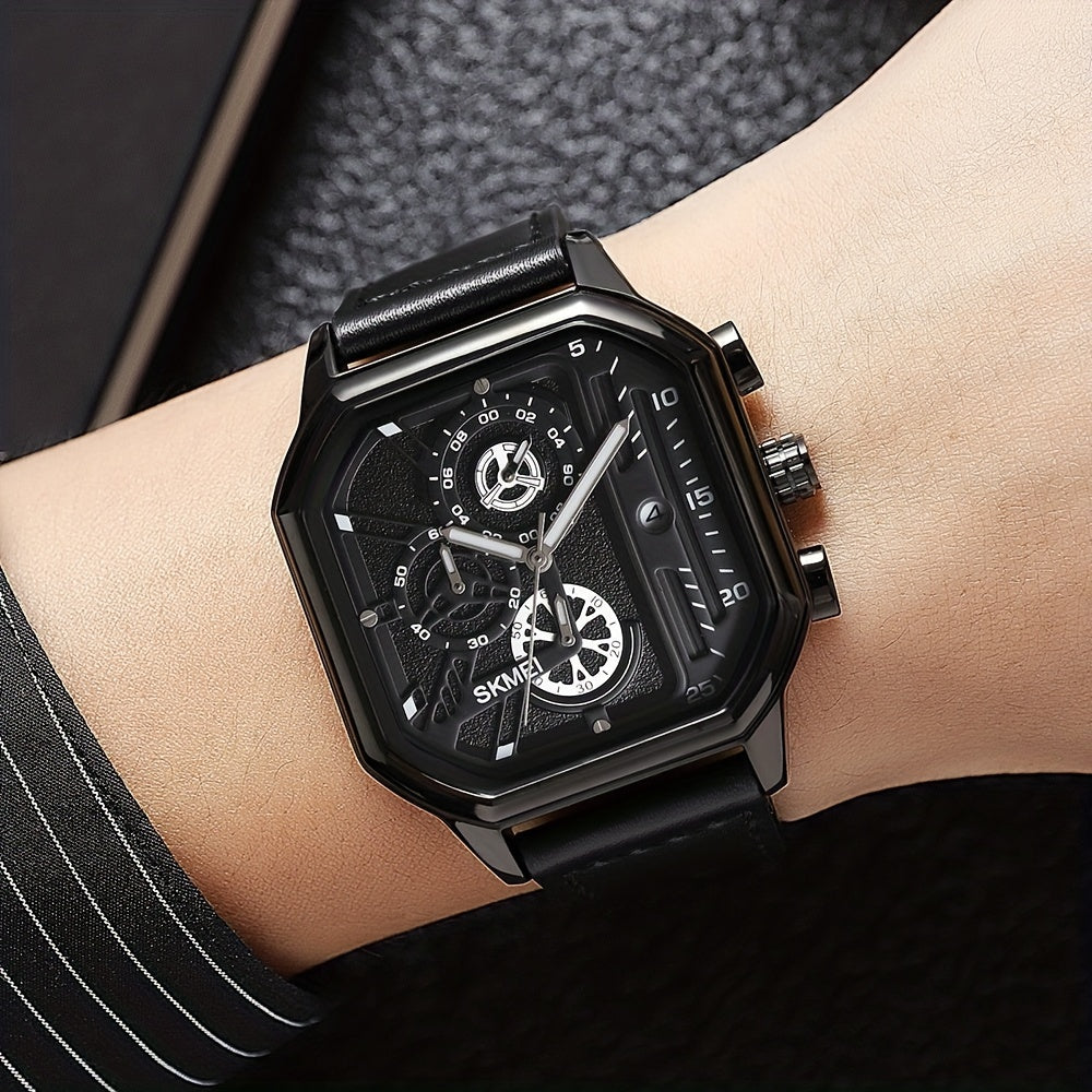 Rectangle Quartz Watch Waterproof Lightweight Military Electronic Watch