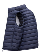 Men's Padded Thermal Casual Vest for Autumn Winter