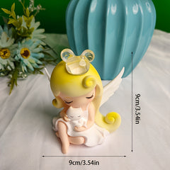 Sweet Dream Angel Figurine Decoration for Desktop