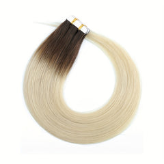 20pcs Ombre Tape In Human Hair Extensions Seamless Straight