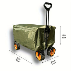 Heavy Duty Waterproof Cover for Folding Utility Wagon Cart