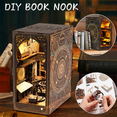 3D Dollhouse Bookshelf Puzzle Decorative Bookends