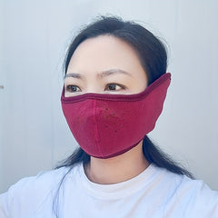 Winter Face Mask with Ear Warmers Windproof Breathable