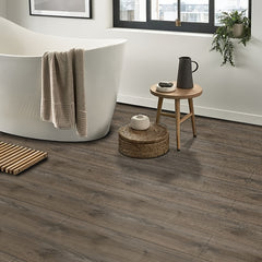 Wood Grain Waterproof Floor Stickers Self adhesive
