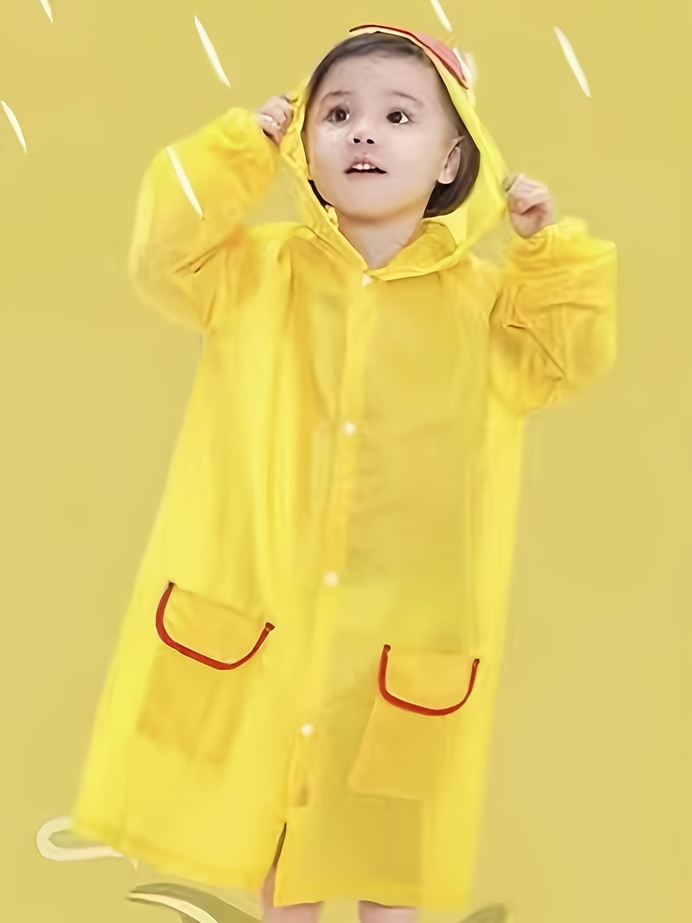 Kids Waterproof Animal Hooded Raincoat - Gift