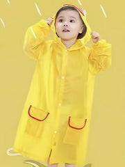 Kids Waterproof Animal Hooded Raincoat - Gift