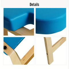 Solid Wood Yoga Headstand Bench for Balance Training