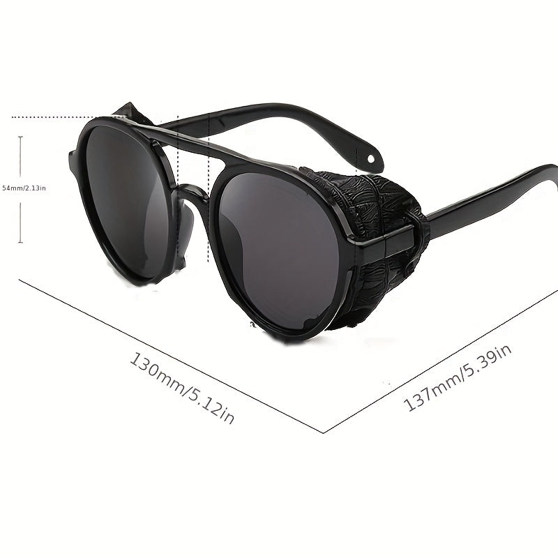 Men's Punk Polarized Motorcycle Riding Goggles Sunglasses