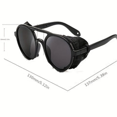Men's Punk Polarized Motorcycle Riding Goggles Sunglasses
