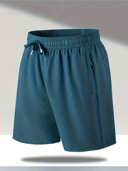 Men's Quick Dry Comfy Shorts with Zipper Pockets