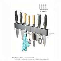Stainless Steel Wall Mounted Knife Holder Organizer