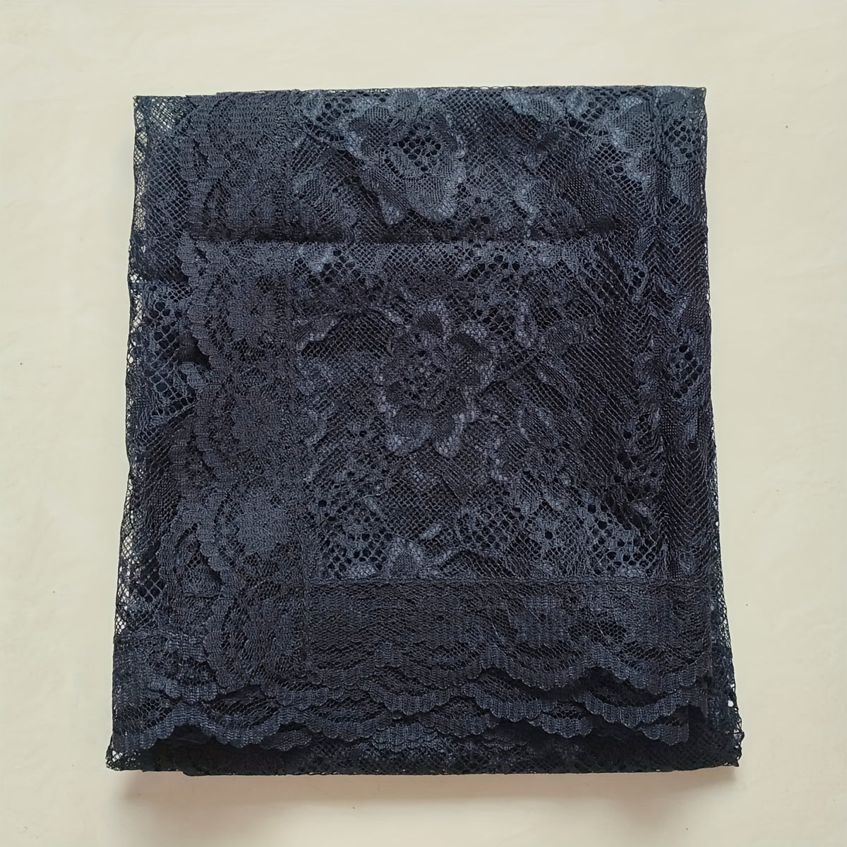 Floral Lace Bridal Veil Single Layer Wedding Veil Lightweight Fabric