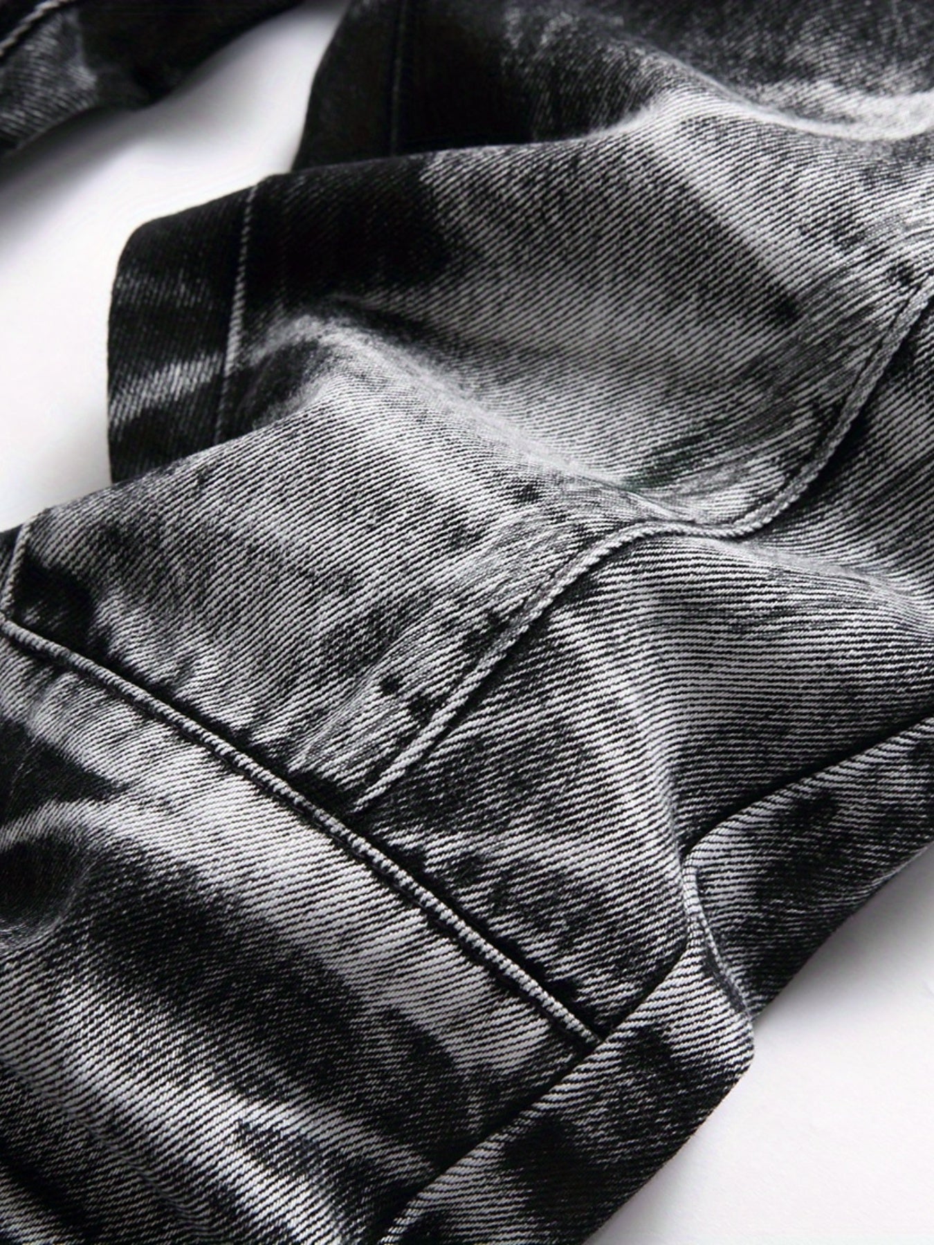 Boys Distressed Skinny Jeans Slim Fit Washed Denim Pants
