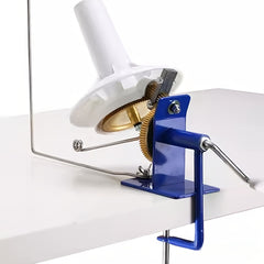Hand Operated Yarn Ball Winder for Crocheting - Helper for Yarn Collection