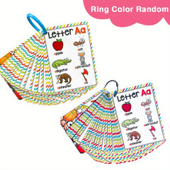English Alphabet Phonics Flash Cards for Kids - Early Educational Toy Gift